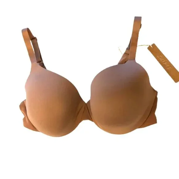 SKIMS NWT Full Coverage Lightly Lined Bra in Color Sienna Size 38C - Picture 4 of 5